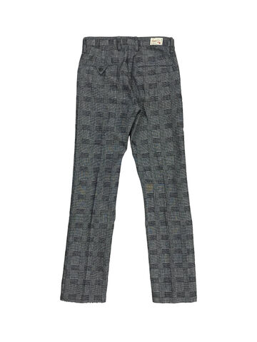 GZ-DTR-3102 denim trousers (Glen Check),, small image number 0