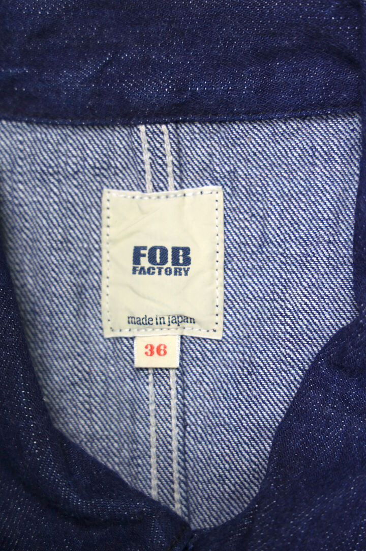 F2467 WWII Denim Chore Coat,, medium image number 3