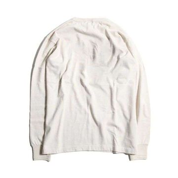 TE-14 OD Henley Long Sleeve Tee Shirt	-NATURAL-42,NATURAL, small image number 1