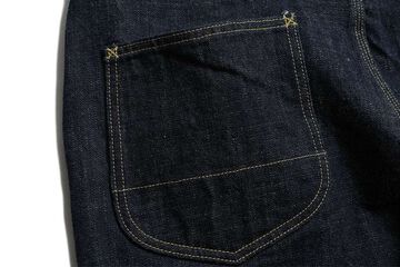 1604 14.5oz WAIST OVERALLS DIRT DENIM,, small image number 8