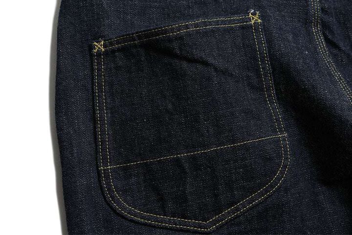 1604 14.5oz WAIST OVERALLS DIRT DENIM,, medium image number 8
