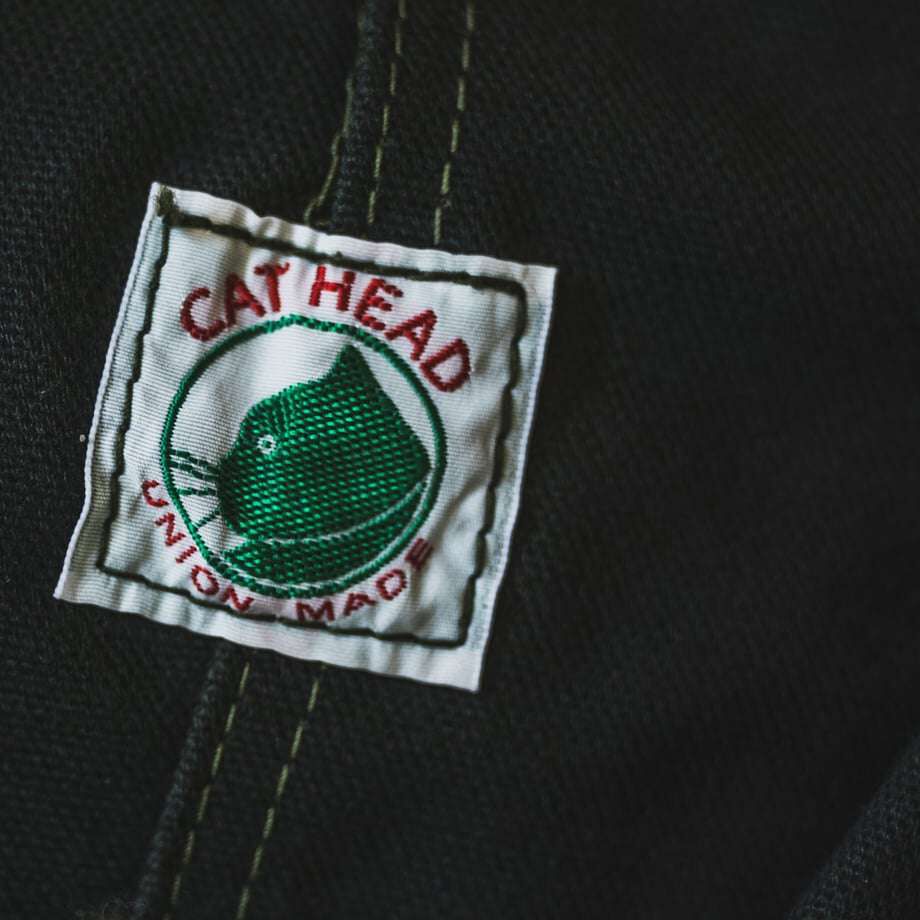 TCB 13.5oz Cat Head Jacket Green Canvas