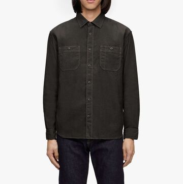 MMLS6006 LINEN L/S SHIRT,KHAKI BEIGE, KHAKI BEIGE, KHAKI BEIGE, small image number 10