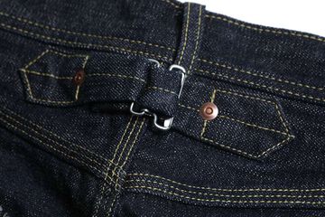 1604 14.5oz WAIST OVERALLS DIRT DENIM,, small image number 5