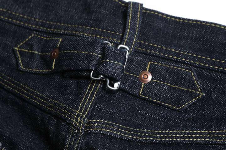 1604 14.5oz WAIST OVERALLS DIRT DENIM,, medium image number 5