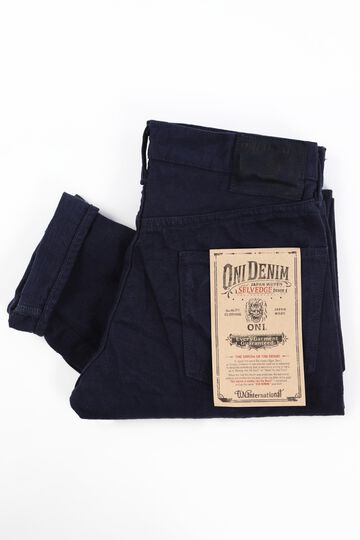 ONI-612-NVNV 12oz Navy warp and weft, Selvedge Denim Relax Tapered-One Washed-31,, small image number 1