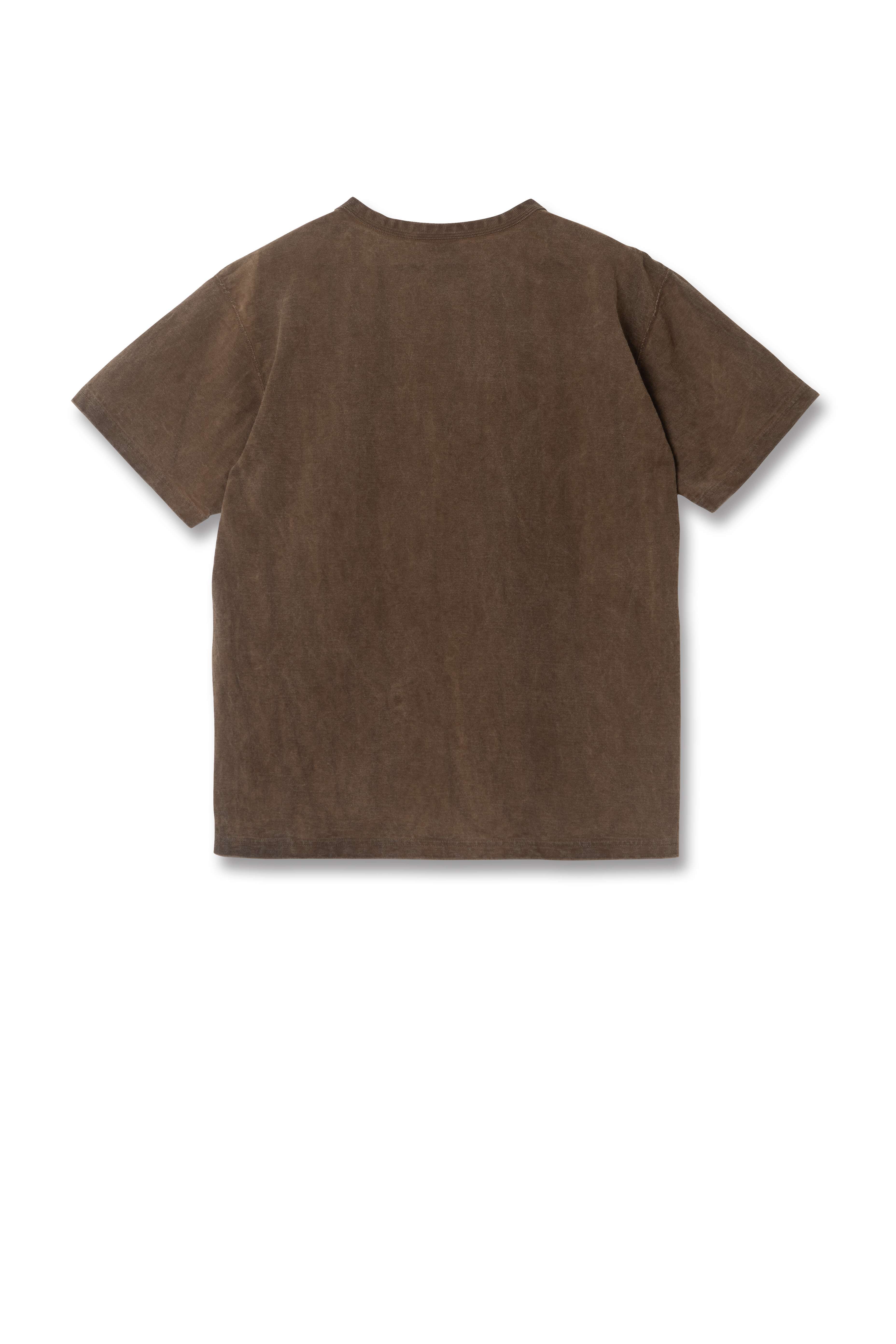 DENIMIO | 【Pre-Order】8236 Hand-Dyed Kakishibu-zome Tsuri-ami T