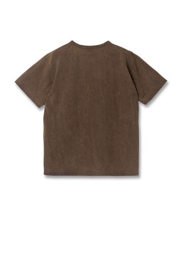 【Pre-Order】8236 Hand-Dyed Kakishibu-zome Tsuri-ami T-Shirts,KAKISHIBU, small image number 1