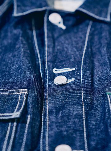 SJCA-SC01 10oz Samurai Cotton Denim Coverall,, small image number 5