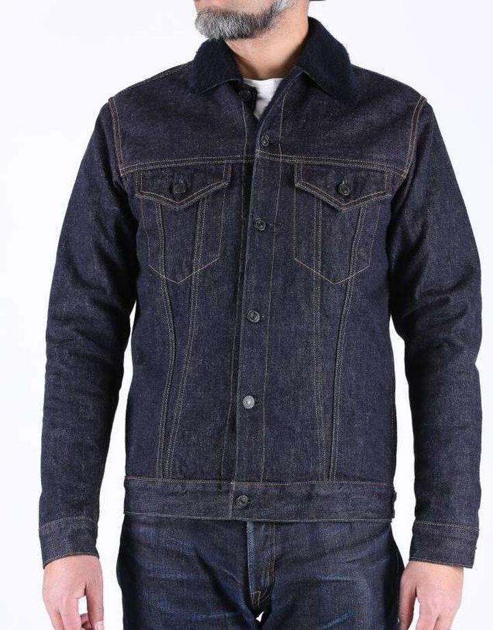 MXOT1102 15.7OZ DENIM BOA JACKET-One Wash-M,, medium image number 0