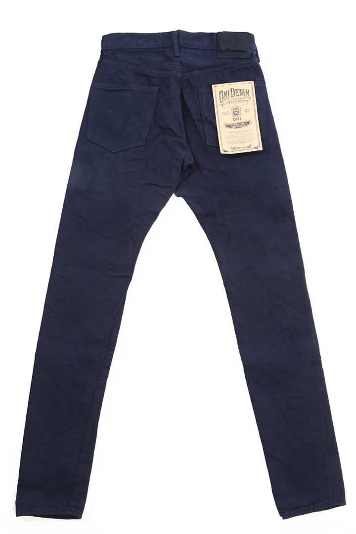 ONI-612-NVNV 12oz Navy warp and weft, Selvedge Denim Relax Tapered-One Washed-31,, medium image number 7