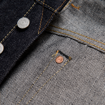 SD102-CB-BIG 15oz Cinch-back jeans loose straight (38/40)(One washed),, small image number 5