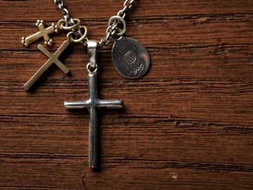 1AO-106 Small Cross with Brass Crosses,, small image number 0