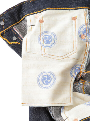 Samurai Jeans S8000OG17oz 17ozORGANIC COTTON SPECIAL SELVEDGE STRAIGHT,, small image number 4