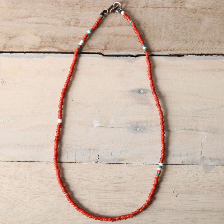 【NORTH WORKS】BR-7801W ANTIQUE BEADED NECKLACE,, medium