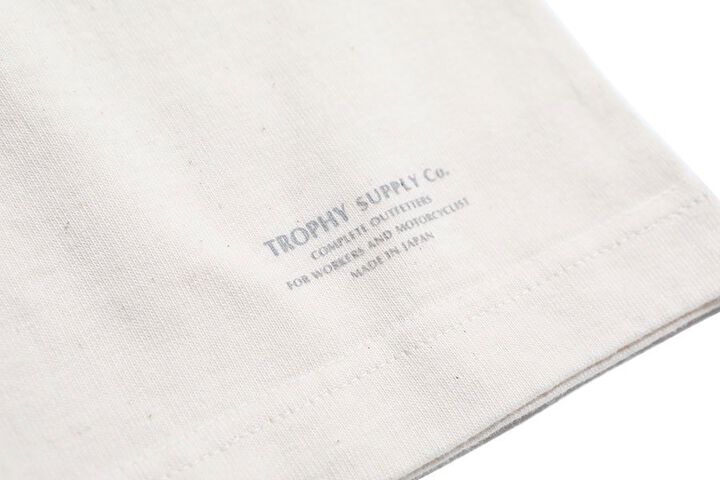 TR23SS-203 Box Logo OD Pocket Tee-NATURAL-38,NATURAL, medium image number 3