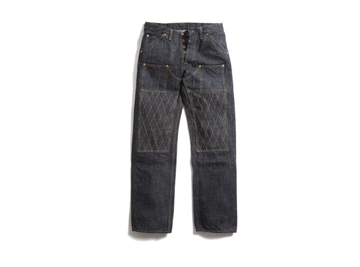 TRP1606BK W Knee Standard Black Dirt Denim,, medium image number 0