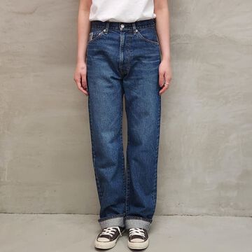 BS-LDP16 105XXA WIDE PANTS USED / INDIGO-28,, small image number 0