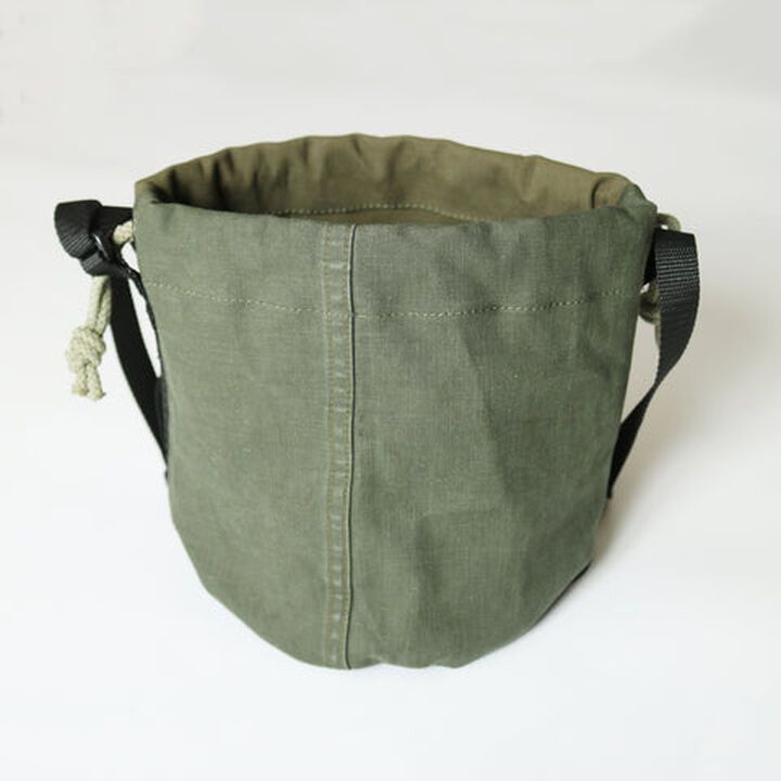 BW-0114 HLML Drawstring Pouch,OLIVE, medium image number 3