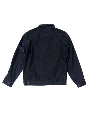 MXGJ3002 15.7oz Indigo Black Jacket,INDIGO BLACK, small image number 1