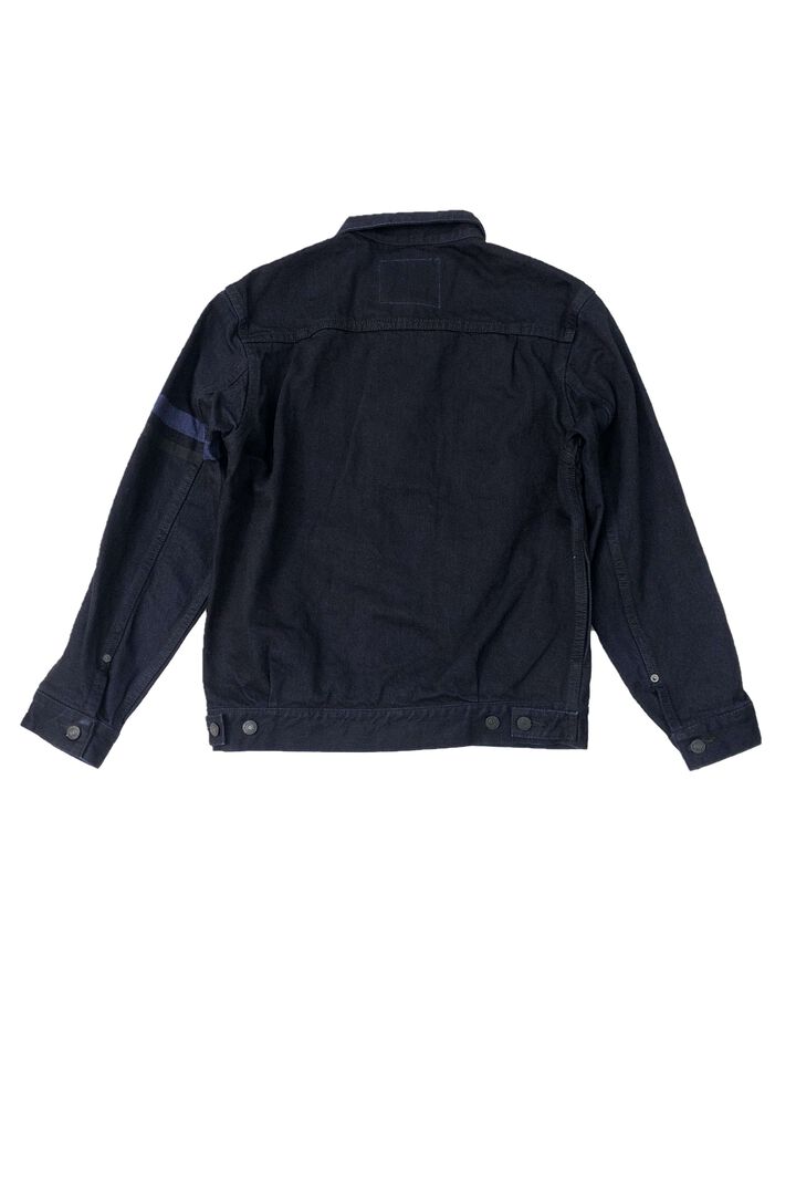 MXGJ3002 15.7oz Indigo Black Jacket,INDIGO BLACK, medium image number 1
