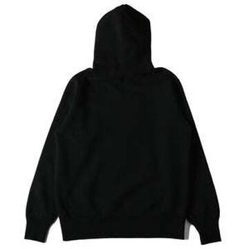 BR-3007 "STANDARD" COZUN PULL OVER HOODIE,S.BK, small image number 1