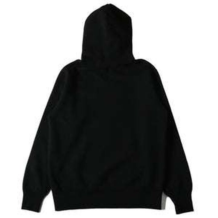 BR-3007 "STANDARD" COZUN PULL OVER HOODIE,S.BK, medium image number 1
