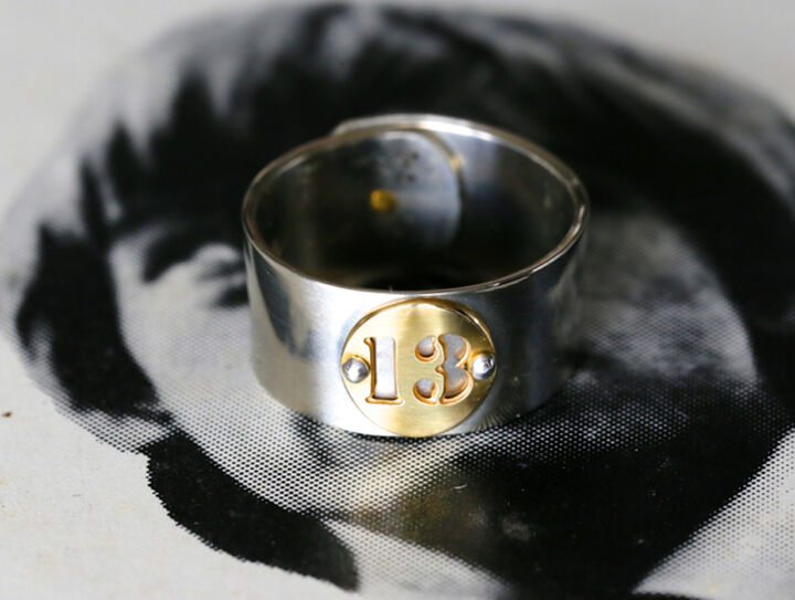 8AM-166 Solid Ring '13',, medium image number 0