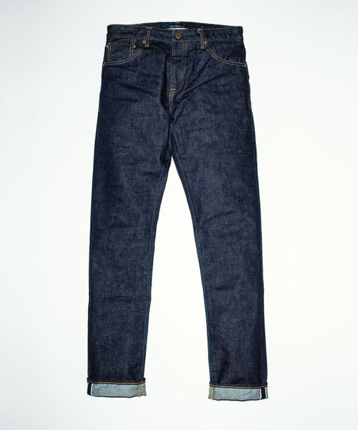 J204 CIRCLE 12.5oz African cotton vintage Selvedge tapered (One washed),, medium image number 3