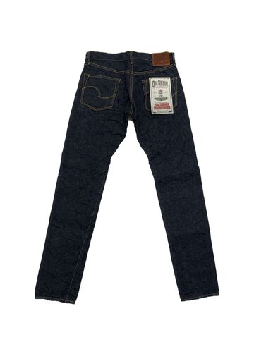 ONI622CCD-GOLV 15oz Crushed Concrete Denim Weft: Grayish Olive Kabuki Selvedge Relax Tapered,, small image number 5