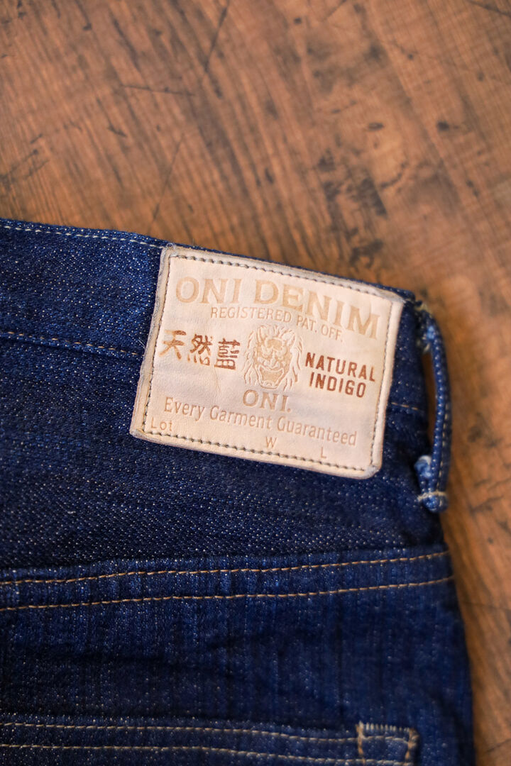 ONI-679KIWAMI 16oz Natural Indigo Mid Rise Spike-One Wash-30,, medium image number 5