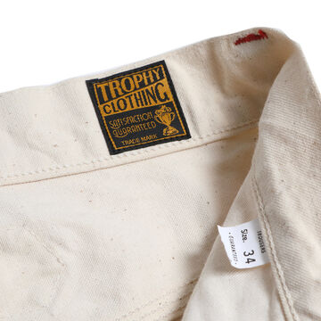 1804N Waist Overalls Natural Duck,, small image number 8