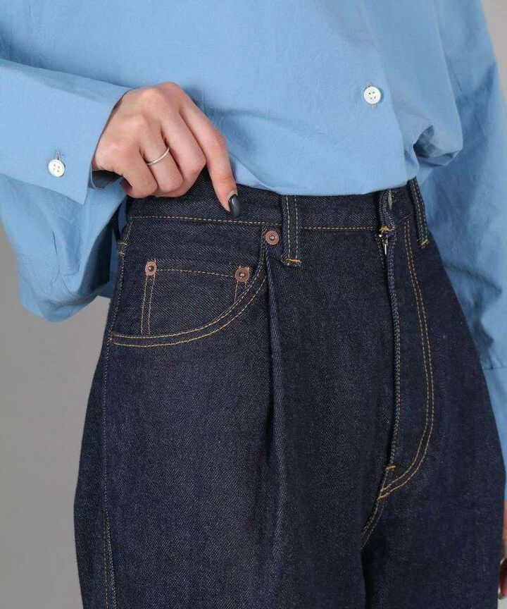 STPT6000 12.5oz BANAVE JEANS WIDE STRAIGHT,INDIGO, medium image number 4