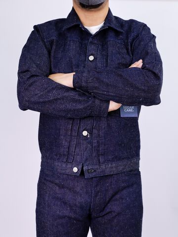 SC11201 13oz Awa-Aikon indigo Denim Blouse-42,, small image number 4