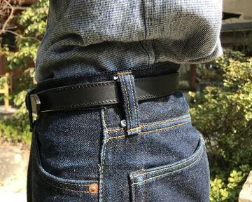 GZ-BNLB GZ-BNLB Buttero Narrow Belt (Black),, small image number 9