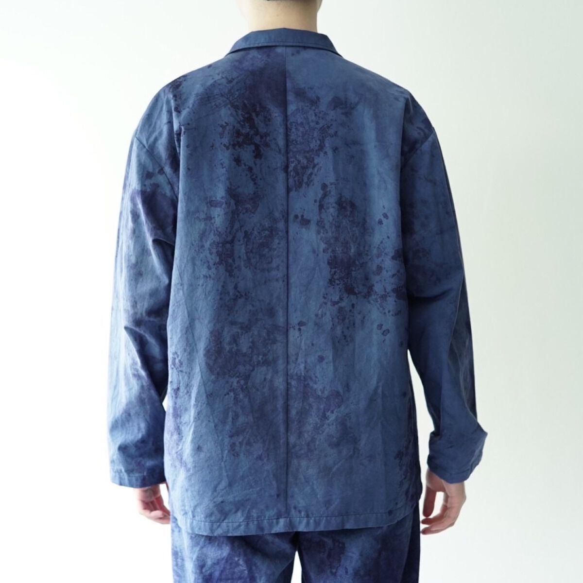 232JK03 Ancient Tusser Work Jacket
