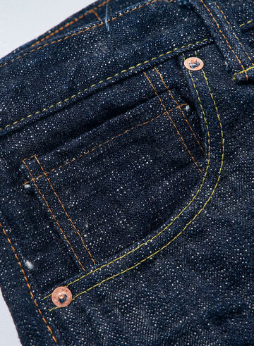 S3000XX17oz-SDS 17oz "MURASAME" SLUB RELAX STRAIGHT,, small image number 7