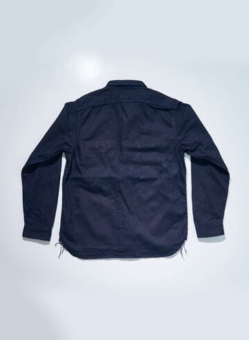 SSS25-01 "INDIGO SNAKE" JACQUARD SHIRT,INDIGO, small image number 1