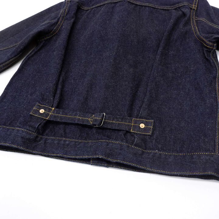 F2432 14.75OZ SELVEDGE GARAGE DENIM JACKET,, medium image number 4