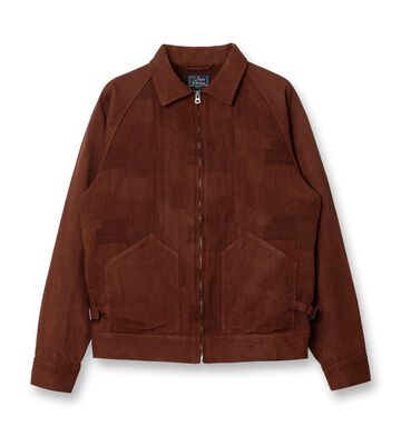 4604 Amami Mud Dyed Jacquard Jacket,BROWN, small image number 0