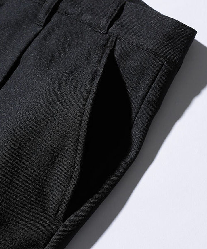 M-18102  / RETORO POLYESTER TWILL / ONE PLEATS STA-PREST TAPERED PANTS,BROWN, medium image number 10
