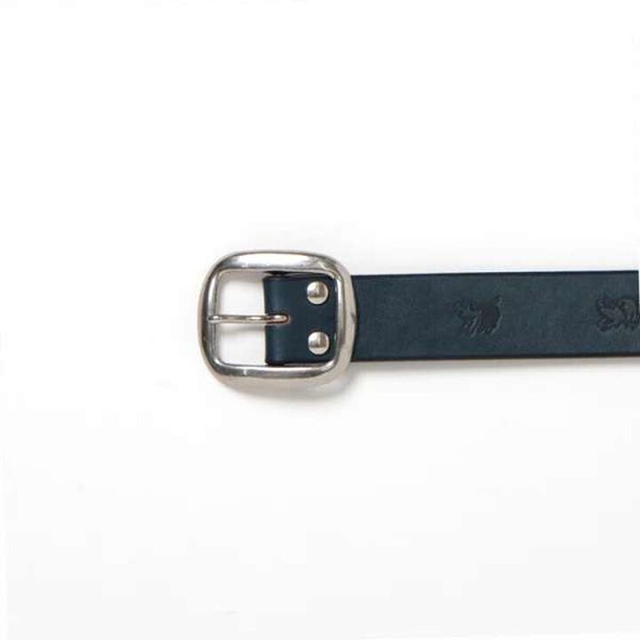 B-82 Indigo Benzureza engraved belt　,, medium image number 1
