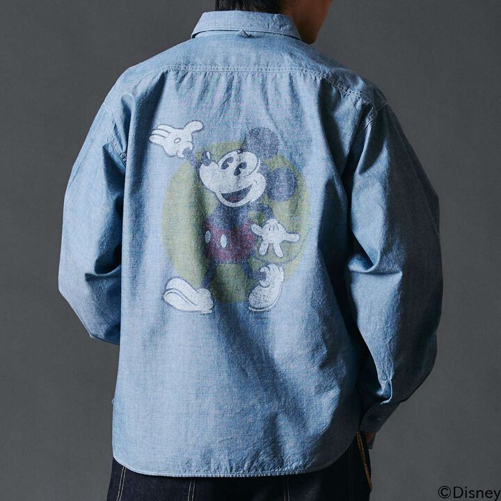 BR-25340 NAVAL SHIRTS PT,LIGHT INDIGO, medium image number 0