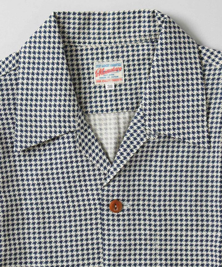 06-092 Indigo print aloha shirt,3, medium image number 8