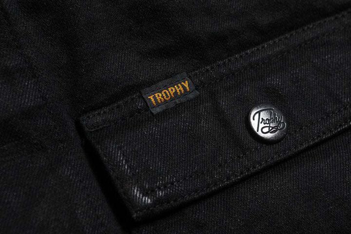 Lot. 3905 Rancher Vest Blackie Denim,, medium image number 3