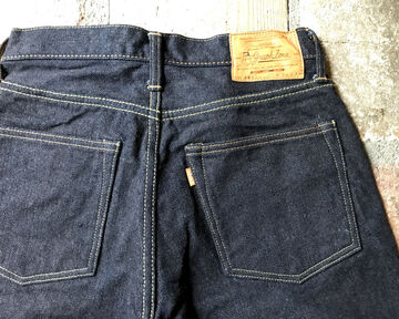 GZ-16SLST-Z01OW 16oz Left-woven ZIP jeans Slim Straight(One washed),, small image number 3