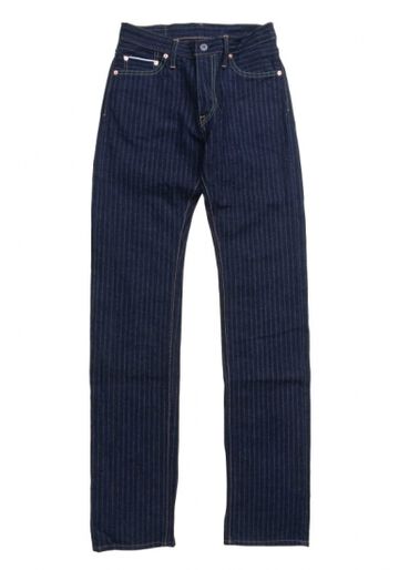 GZ-16SLST-Z01 16oz  Drop needle Herringbone ZIP jeans Slim straight(One washed)-One Washed-31,, small image number 6