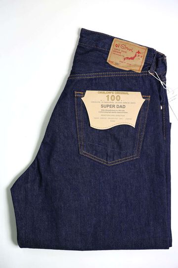 01-1100W SUPER DAD'S DENIM PANTS  (ONE WASH),, small image number 3