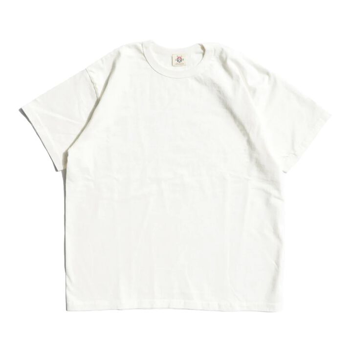 SJST-M HEAVY WEIGHT COTTON PLAIN T-SHIRT,WHITE, medium image number 0