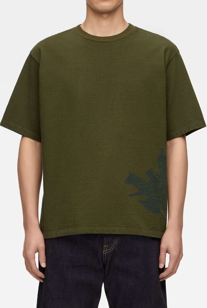 MXTS1045 HEAVY OUNCE SHORT SLEEVE T-SHIRT MOMOTARO,BLACK, medium image number 8